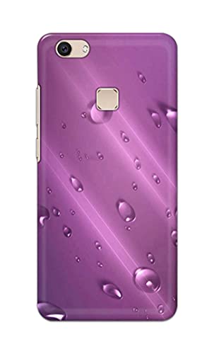 Image of PRINTFIDAA Water Bubbles in Lilac Background Printed Designer Hard Back Case Cover for Vivo V7 Plus /Vivo Y79 / Vivo Z10 (5.99 inch) -(SF) MVN1005