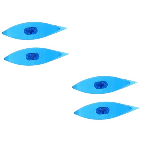 NUOBESTY 2sets Quality Material Tatting Shuttle Lace Shuttle Bobbins Craft Needles Tools 2pcs*2