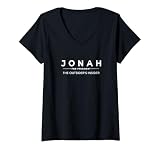 Womens Jonah For President V-Neck T-Shirt