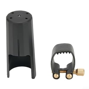 Hogardenme T1D Ligatura Saksofonowa z Osłoną