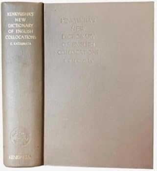 Hardcover Kenkyusha's New Dictionary of English Collocations Book