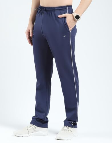 Image of Monte Carlo Men's Regular Fit Printed Lower Set | Half Sleeve Polo T-Shirt with Trackpant | Pajama Set for Men's