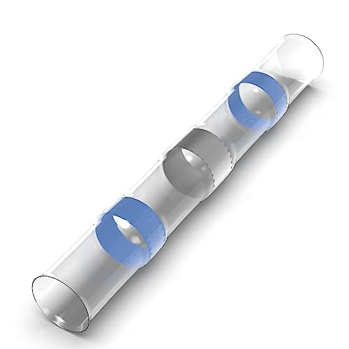 Connecteurs bout à bout thermorétractables avec isolation par colle chaude intégrée - 2