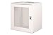 DIGITUS armadio di rete - rack 19 pollici 12 U - non montato - montaggio a parete - profondità 400 mm - portata 60 kg - porta in acciaio perforato - serie SOHO Pro - grigio immagine