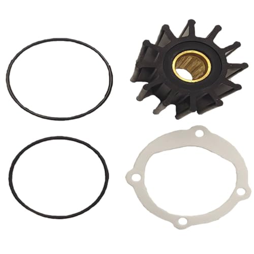 Water Pump Impeller Kit for Jabsco Johnson Volvo Penta Yanmar Yamaha 09-812B 09-812B-1 13354-0001-P 119773-42600 18-3306 6TA-12457-00 3593660 3588914 3584350 21213664 2123664 S685007 HAS1002