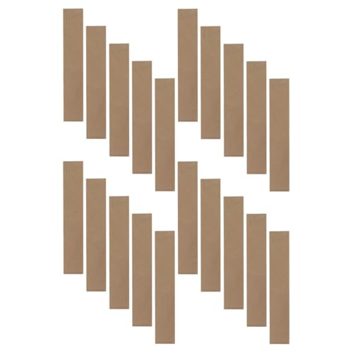 Artibetter Pochettes en Papier Kraft Étanches et Résistantes pour Lot de 200 Design Simple et Élégant, Application Rapide, pour Restaurants et Fêtes à Thème Oriental