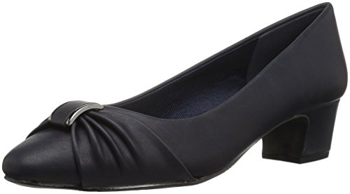 Easy Street Women's Eloise Dress Pump, Navy, 7.5 Wide by Easy Street - Used condition - CA$30.02