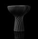 Kaloud Samsaris Lapis II Black Silicone Black Ceramic (Hookah Bowl)