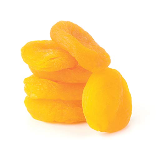 Gramas Select Turkish Apricots in Resealable 1 lb. Bag, Vegan, Gluten-Free, Healthy Snack, Non-GMO, No Added Sugar (16 oz)