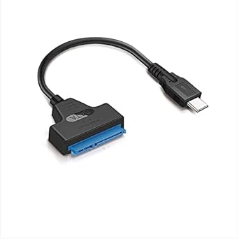 1Goal Type C to SATA Cable USB 3.1 Type C Gen 2 Adapter Cable Hard Drive Converter Thunderbolt 3 Compatible with 2.5