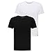 Lee Twin Pack Crew Tee Black White Size XXL - 3