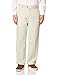 IZOD Men's Flat Front Classic Fit Microsanded Golf Pant, Stonedust, 36W x 30L