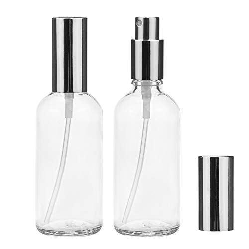 Foraineam 12 Pack 100ml / 3.4 oz. Clear Glass Spray Bottles for Perfume, Essential Oils, Cleaning Products2