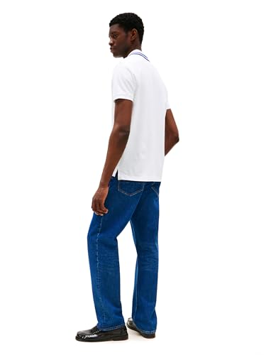 Tommy Hilfiger Mens Short Sleeve Casual Dri Fit Polo Shirts in Regular Fit with Moisture Wicking and Stretch4