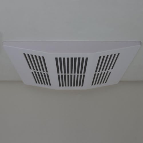 BV Bathroom Exhaust Fan 200CFM - 2.0 Sones, 6" Duct Collar, Rooms Up to 200 Sq. Ft.| Ventilation Fan, Stainless Steel - Ultra-Quiet & HVI 2100