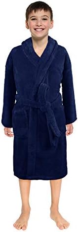 Turkish Linen Ultra-Soft Plush Shawl 100% Polyester Robes for Boys and Girls