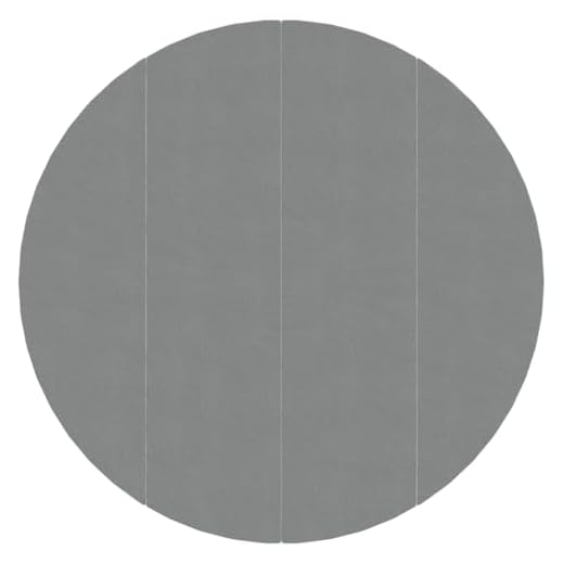 Vidaxl Tapiz De Suelo Piscina Geotextil De Poliéster Gris Claro Ø428Cm