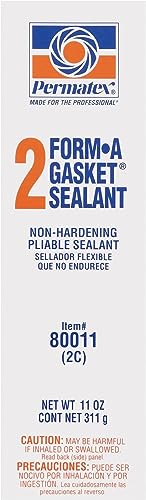 PERMATEX Form-A-Gasket 2C Gasket SEALANT Black Paste 11 OZ Tube - 80011