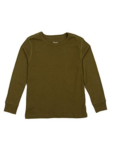 Image of Leveret Long Sleeve Boys Girls Kids & Toddler T-Shirt 100% Cotton (2-14 Years) Variety of Colors