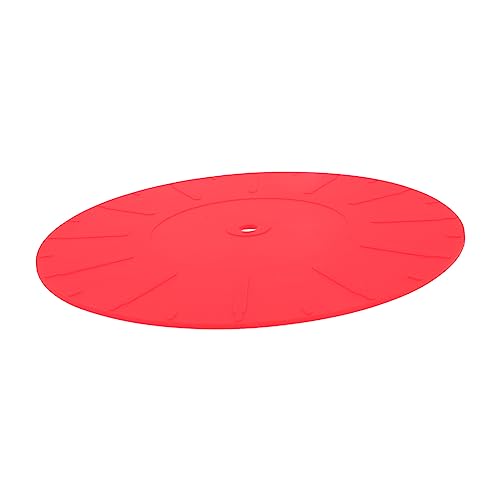 HEMOTON Anti-static Record Pad for Turntable Vinyl Platter Mat Shockproof Turntable Pad Record Player Mat Replacement