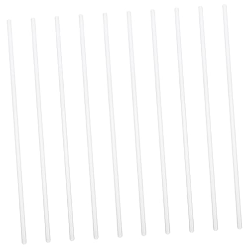 Garneck Science Lab and Kitchen Use 10 Pack Glass Stirring Rods Primary Experiment Tool