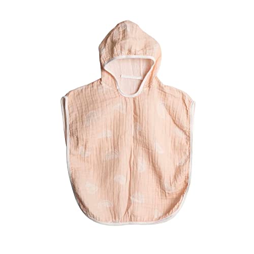 10 Best Baby Poncho Towels for Splashing Fun at the Pool 9 Cotton Muslin Baby Bath Poncho Hooded Towel