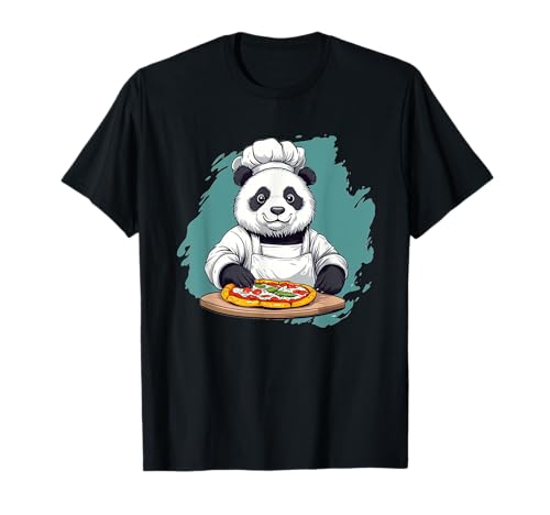 Divertido disfraz de panda para adultos y niños Camiseta