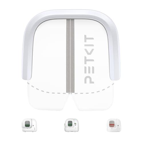 PETKIT Rideau Magnétique Anti-poussière 2.0 pour Le Litiere Chat Autonettoyante omatique PURAMAX 2/PUROBOT Max Pro