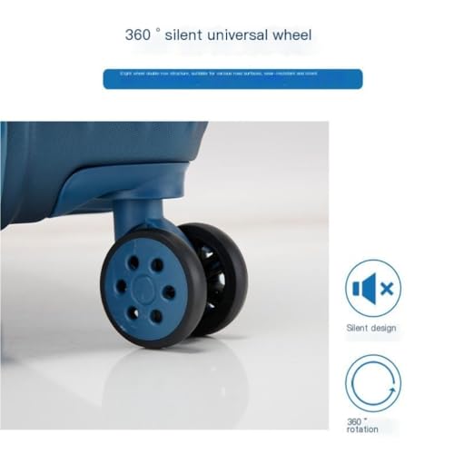 PANKERS Travel Suitcase Fashionable Zipper Suitcase 22-inch Trolley Case Universal Wheel Boarding Code Box Large Capacity Suitcase Trolley Case3