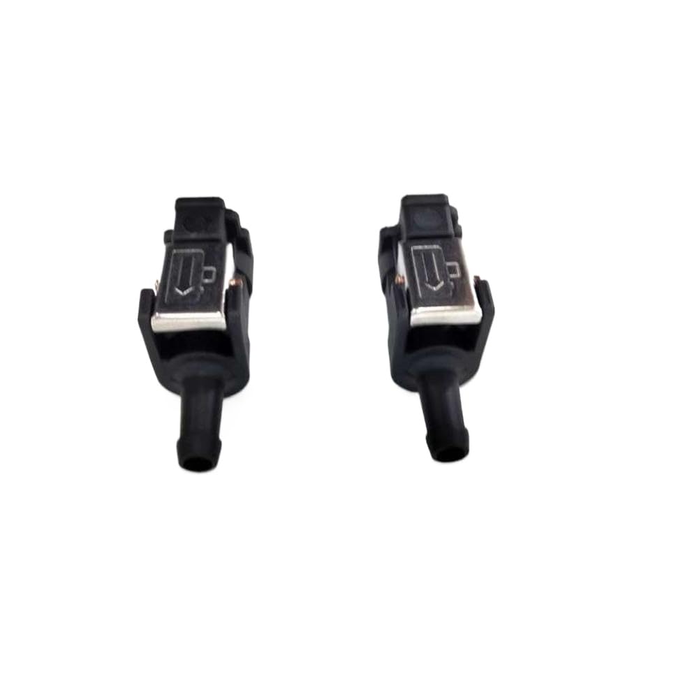 Connettori linea tubo carburante 2 pezzi per fuoribordo da 8 mm compatibili con motore marino
