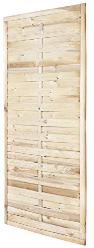 VERDELOOK Pannello Frangivento in Legno 90x180cm, Pannello Divisorio per Giardino, Balcone e Terrazzo