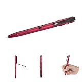 OLIGHT O'Pen 3 EDC Pen Light,120 Lumens with Green Beam, Red and White, USB-C Rechargeable LED Flashlight for Office, Writing, Presentation, Outdoor Uses, Professional Business Gift(Wine Red)