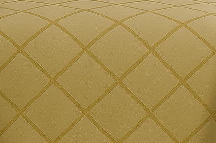 Image of DECOR2ADMIRE 300 TC Premium Glace Cotton Solid Lines Pastel Shades Bedsheet for Single Bed with 1 Pillow Cover for Home (Solid-Lines Cream, Single 60 inch x 90 inch)