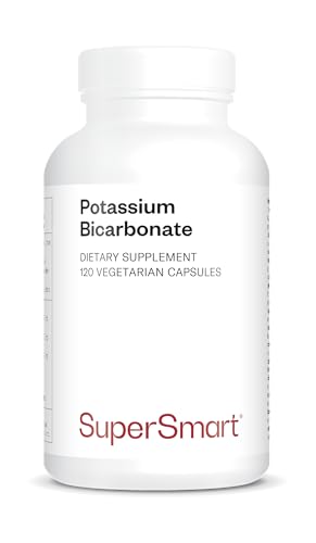Supersmart - Bicarbonate de Potassium - Pression artérielle - Contribue à Optimiser le Système Nerveux et la Fonction Musculaire - Anti Fatigue - Vegan - Sans Gluten - Supersmart