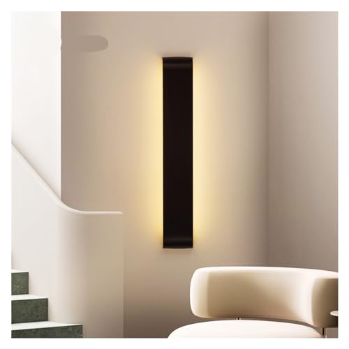 Aplique de pared LED interior lámpara decorativa de aluminio S 3
