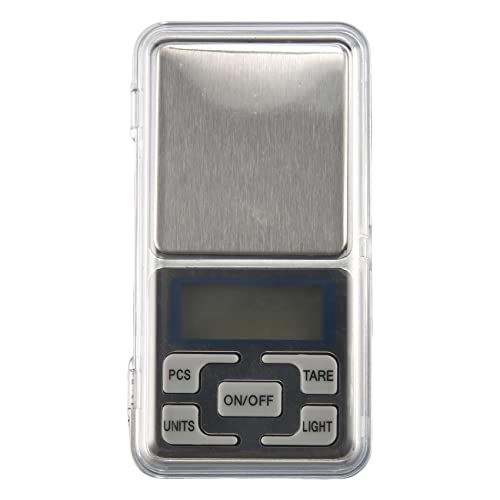Pasuihcay 500g x 0.01g Mini Digital Scales Jewelry Jewelry Scales LCD Display High Precision Measuring Pocket Weight Tools