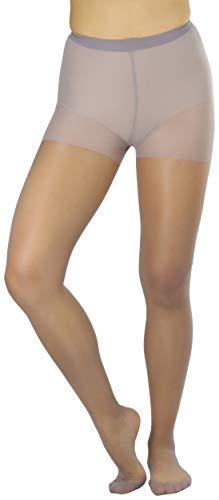 Image of ToBeInStyle Women's Control Top Sheer Footed Pantyhose Hosiery Tights Stockings