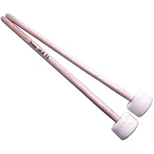Drum Timpani Mallet 15 Inch Percussion Mallets Sticks Felt Mallet with Maple Handle 1Pairs