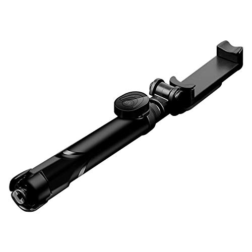 Handy-Stativ, Selfie-Stativ, ausziehbar, für Handys, Stativ-Ständer, Stabilisierung, flexibel, Größe M, Farbe: Schwarz