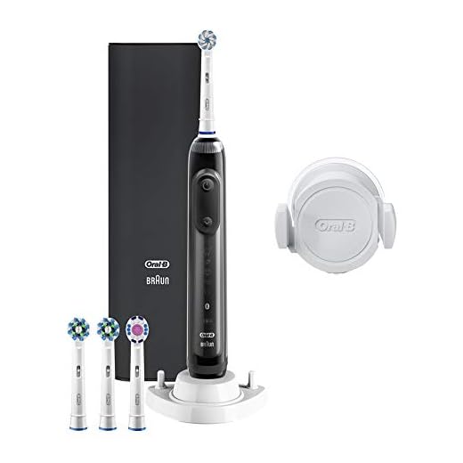 Oral-B Genius 10100S svart elektrisk tandkräm med Bluetooth