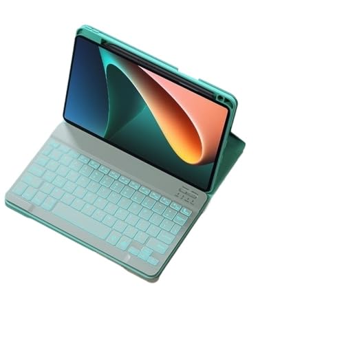 Étui de protection pour clavier magnétique Xiaomi Pad 6s Pro 12.4 vert