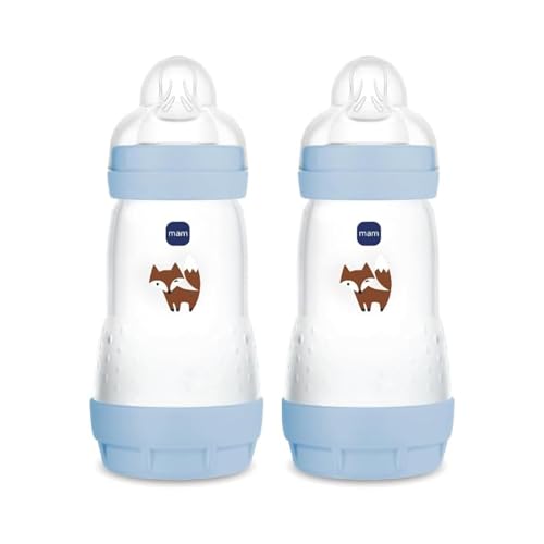 MAM Easy Start Babyflasche 260 ml (2er-Set), Kit mit...