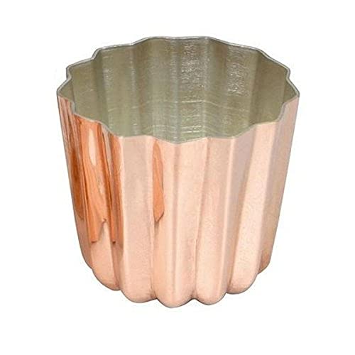 Matfer Bourgeat 340415 Cannele Copper Tin Lined Mold