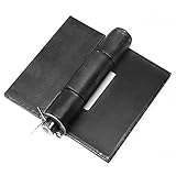 MOUNTAIN_ARK 4 Pack 4-1/2' x 4-1/4' Weldable Door Hinges, Heavy Duty Metal Weld On Gate Hinges for Trailer Ramp Garage, 4.7 mm Thick