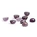 Produktbild Cabochon-Stein, runde Halbedelsteine, Amethyst-Kristall, 8 mm, Charms, DIY-Perlen, für Schmuckringe, Anhänger, 5 Stück (ohne Löcher)