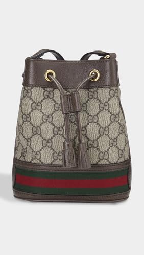 Gucci Women's Pre-Loved Brown Coated Canvas Ophidia Bucket Bag2