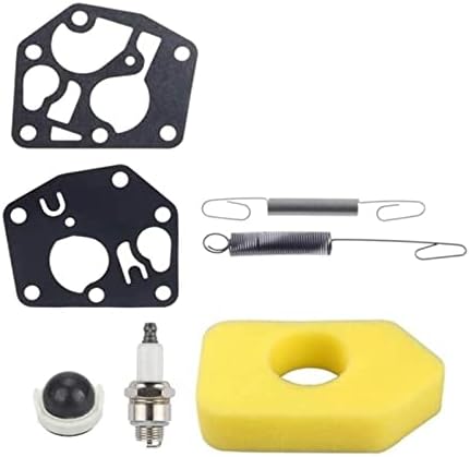YAEGER 795477 Carburetor 691859 692211 Governor Spring 698369 Air Filter for Briggs& for Stratton 795469 794147 699660 794161 498811