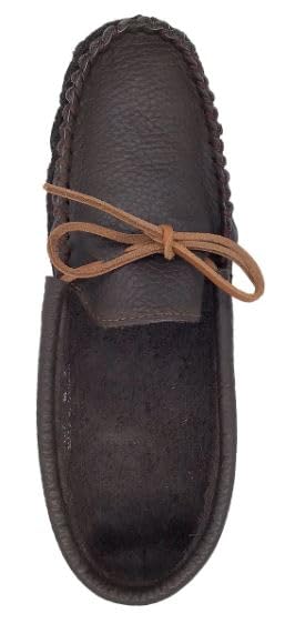Image of Laurentian Chief Men's Buffalo Hide Earthing Moccasins