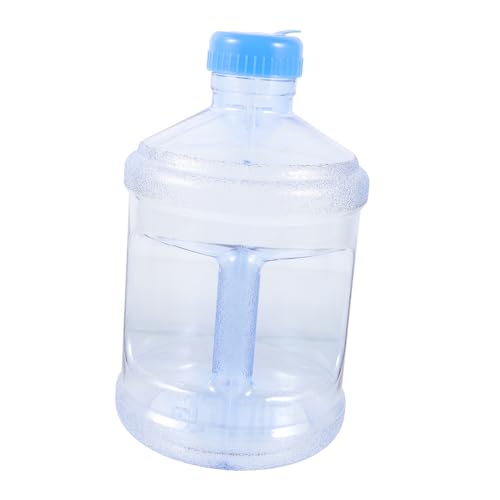GANAZONO Outdoor Portable Water Jug with Handle Camping Water Container for Hiking Durable and Sturdy Design Transparent Water Bucket for Monitoring