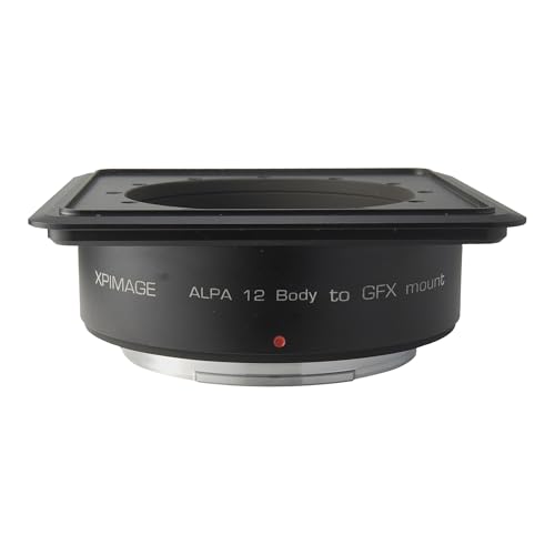XPIMAGE Lens Mount Adapter Plate for ALPA 12 Camera to Fujifilm GFX Digital Camera as Digital Back (ALPAtoGFX 10mm)